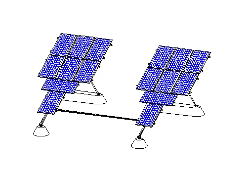 5 кВт одноосевой Солнечный трекер цена одноосевой Солнечный трекер
