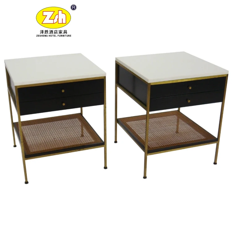 Современный стиль древесины ночь столик ZH-OT10
