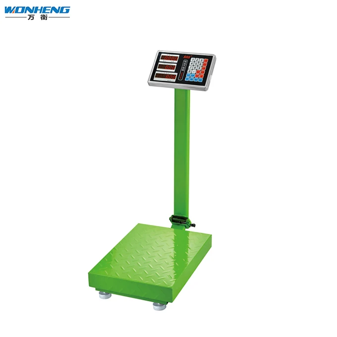 Yellow 100/300/600kg Capacity Different Indicators Platform Scale/balance