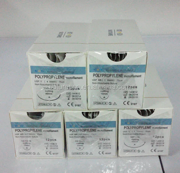 Medical Products Surgical Polypropylene suture Suture