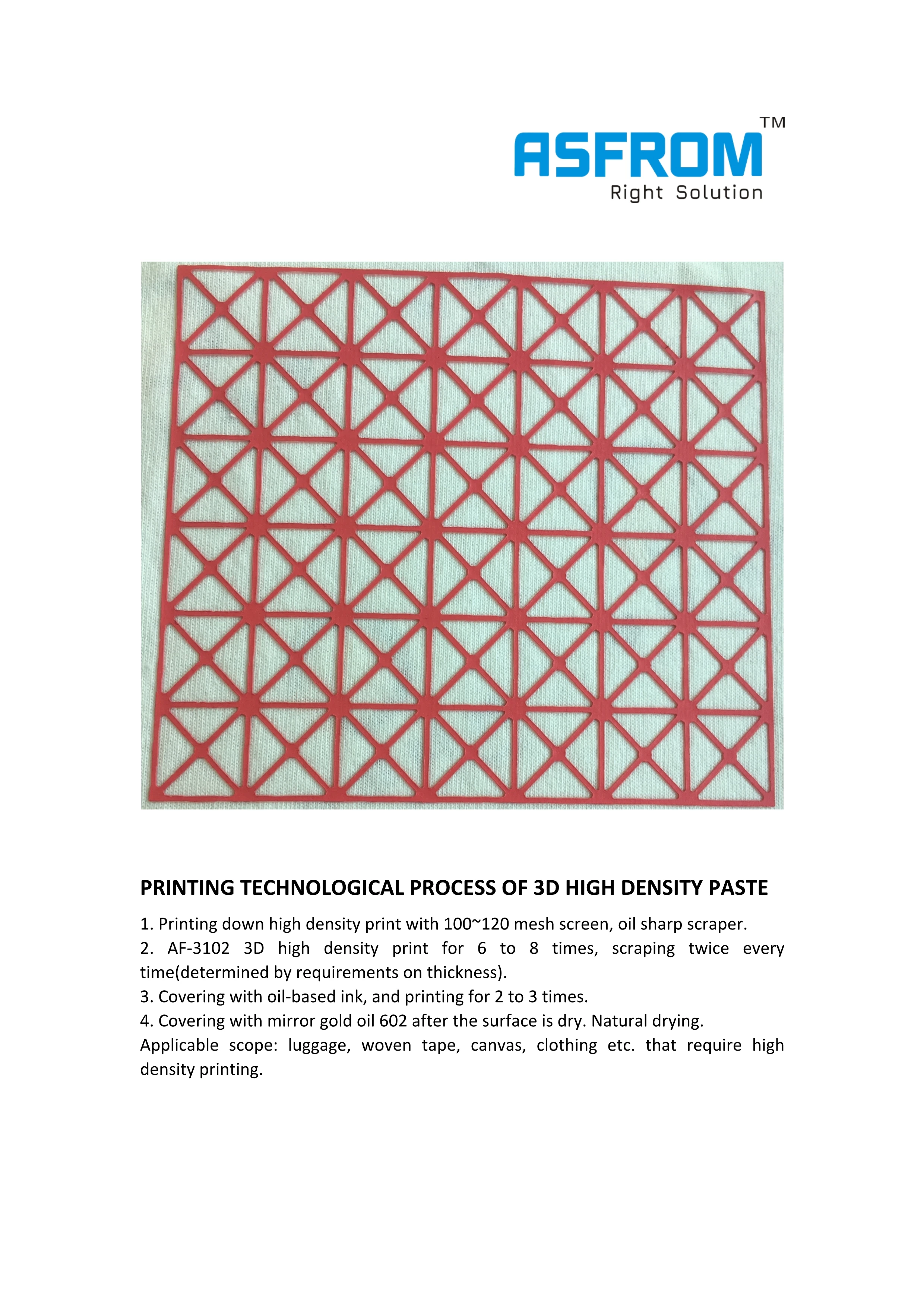 Best quality water base printing ink 3D silk screen printing ink hign design paste