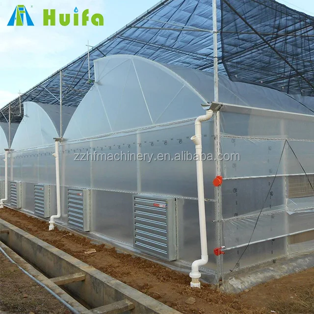 
Farming Used Cheap Sawtooth Tropical Greenhouse 