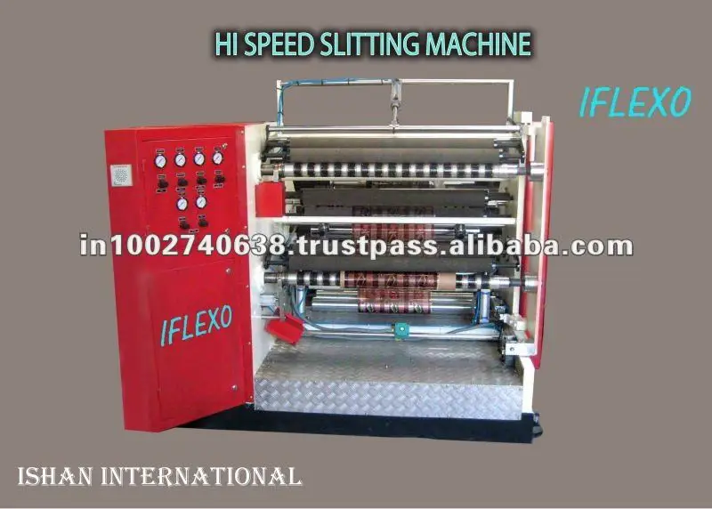 Heavy Duty Drum Type Surface Slitting Machine Web Width 1000mm Roller width 1100mm Speed 300mpm BOPP Polyester Laminates LDPE
