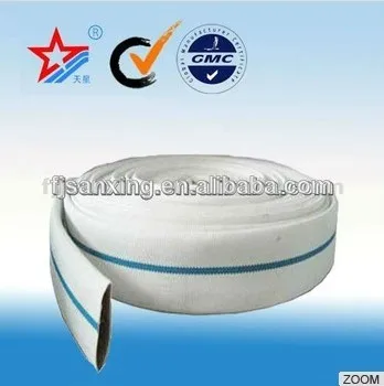 огнестойкие гидравлические шланг, 4 дюймов 13 бар пвх выстроились поёарный поёаров шланга с муфтой