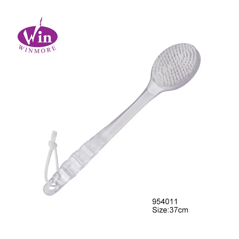 Пластиковая щетка с длинной ручкой, нейлоновая щетка для душа, ухода за кожей, очистки тела, ванной