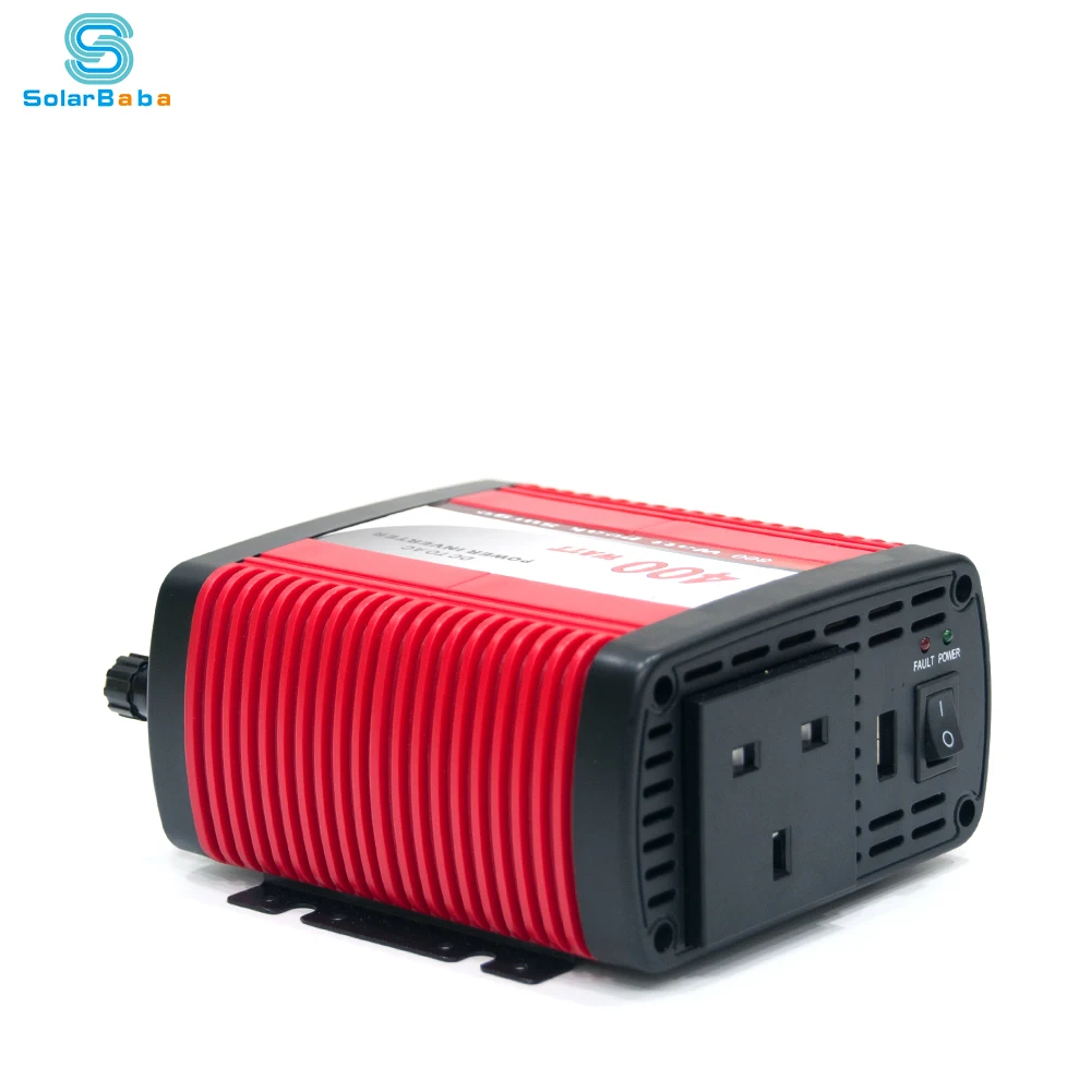 
400 watt 300w 12v to 220v USB 5V 5A DC to AC car power inverter small 