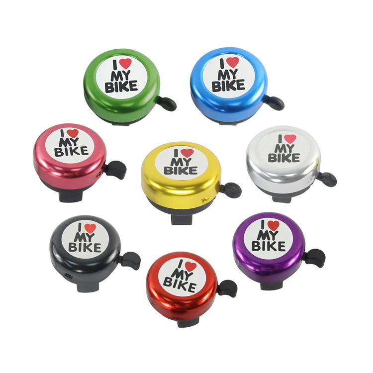 i love my bike bell steel Aluminum Alloy metal copper bicycle bell