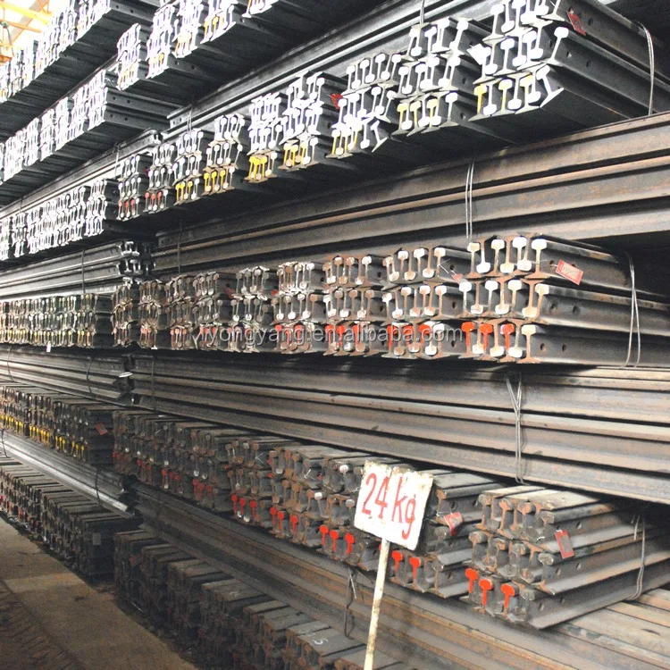 4kg,8kg,12kg,15kg,18kg,22kg,24kg,30kg/m Light rail light steel rail mining rail