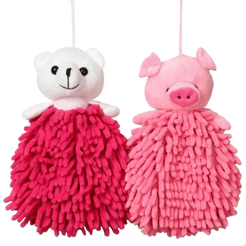 New Products Lovable Microfiber Super Soft Chenille Hangle Cleaning Cloth