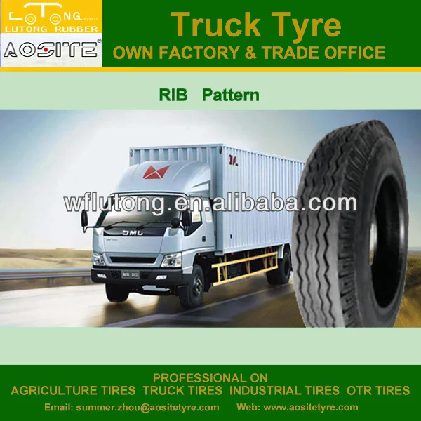All Sizes of 6.50-16 super single truck tires