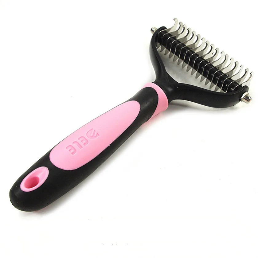 Расческа для вычесывания собак, профессиональный уход за собаками, средний и большой размер