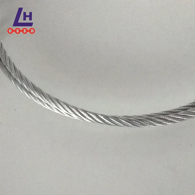 
6*19 + FC Galvanized High Tensile Steel Wire Rope 