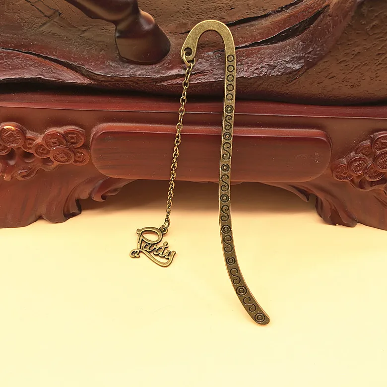 Antique Copper Bookmark, Hook Bookmarks