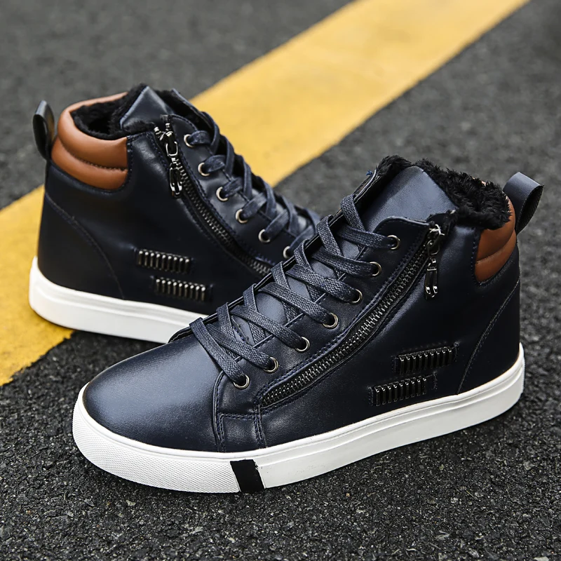 High quality male casual leather sports sneaker dubai China factory wholesale low price shoes men