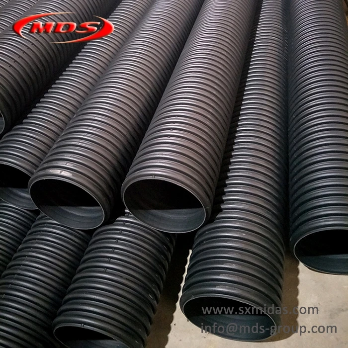 40mm hdpe double wall corrugated pipe price
