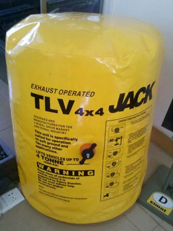 
TLV 4x4 Off road Car Exhaust Air Lifting Jack with CE 