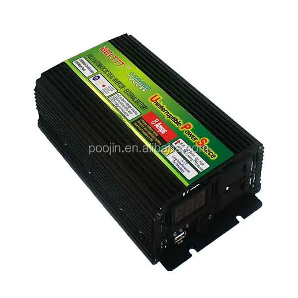 power BELTTT inverter 1kw intelligent UPS power inverter 1000w withe charger