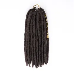 12 Inch Goddess Faux Locs Dreadlocks Hair Extension Dreadlocks Crochet Braids Hair Synthetic 20stands/Pack Braiding Hair