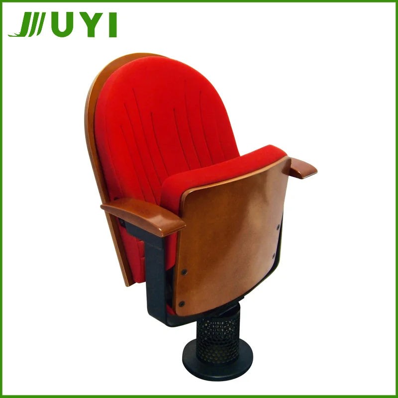 JY-919 Movable 3D Model Interlocking Fabric High Cinema Church Chair For Sale Function Hall Chairs Movie Theater Seat