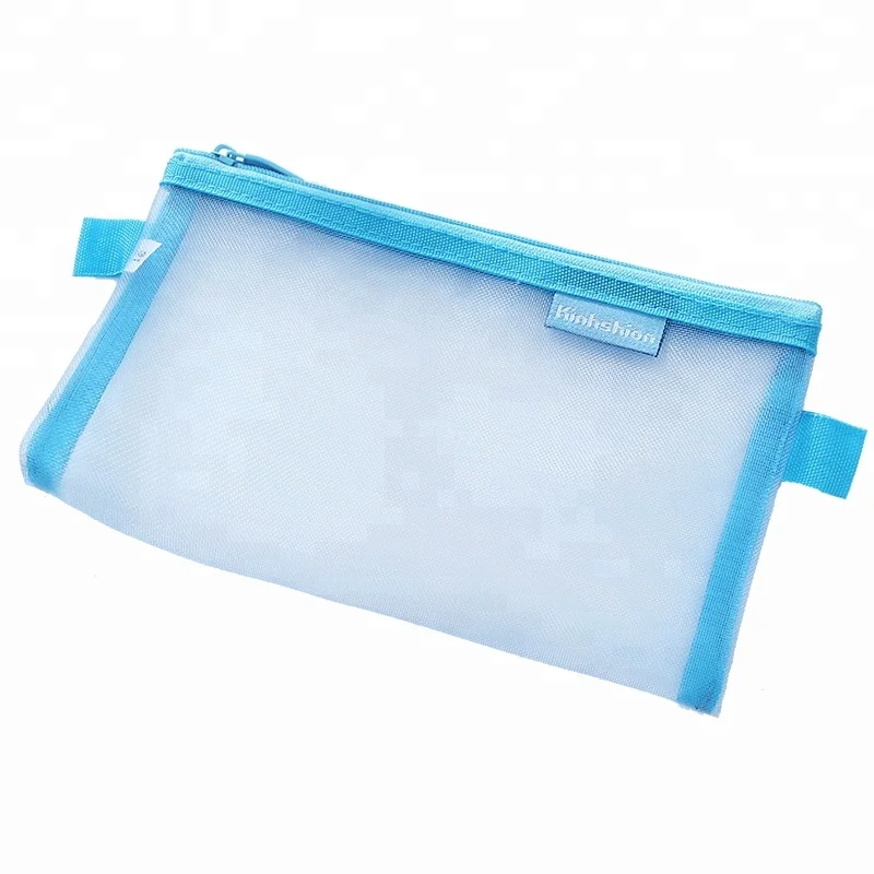 school supplies japanese girls slim kawaii plain pouch pencil case with zipper