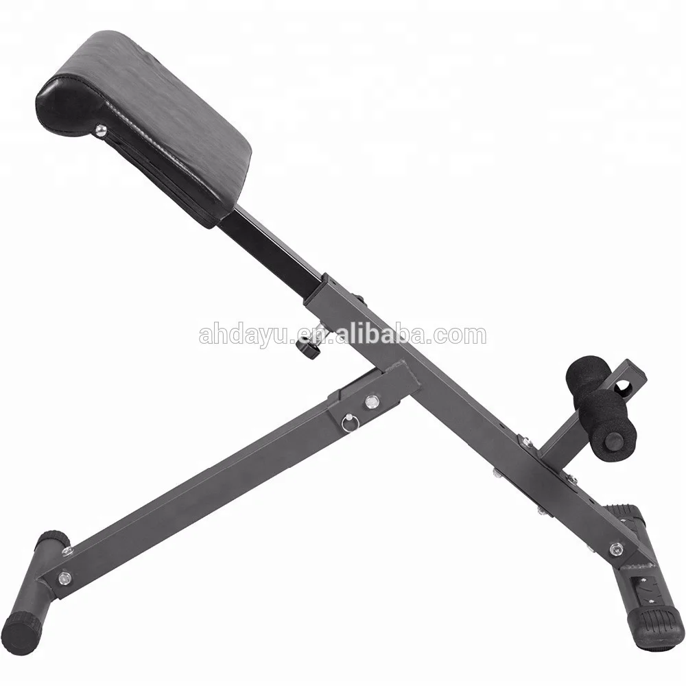 Abs back hyper extension exercise bench roman chair X strength training