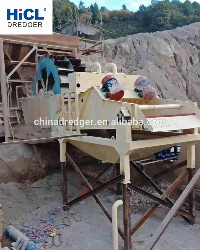 China manufacturer silica sand washing plant/sea sand washing machine for sale