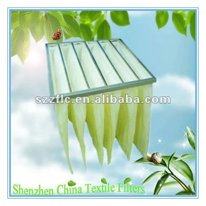 воздушные фильтры для вентиляции, F8 карманный фильтр, производство фильтроматериалов