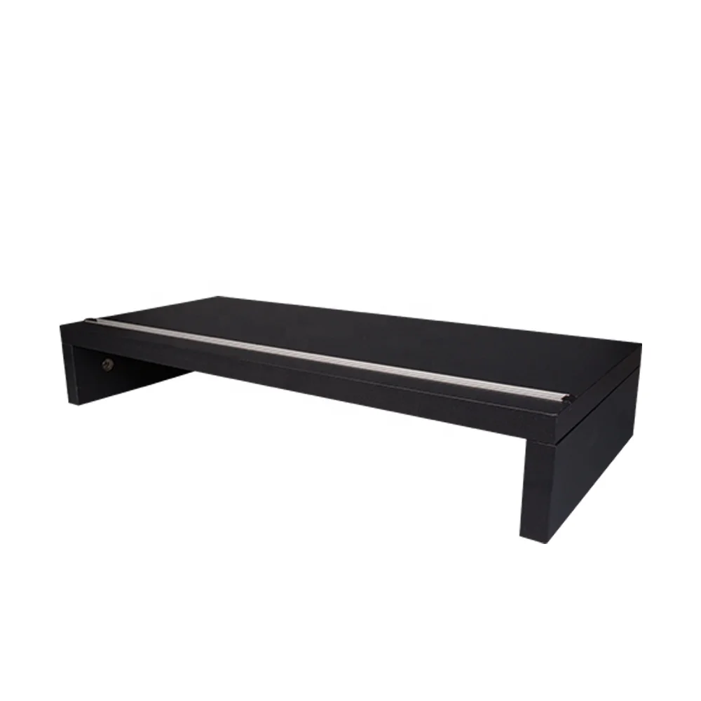 Ergonomic design MDF computer monitor stand riser