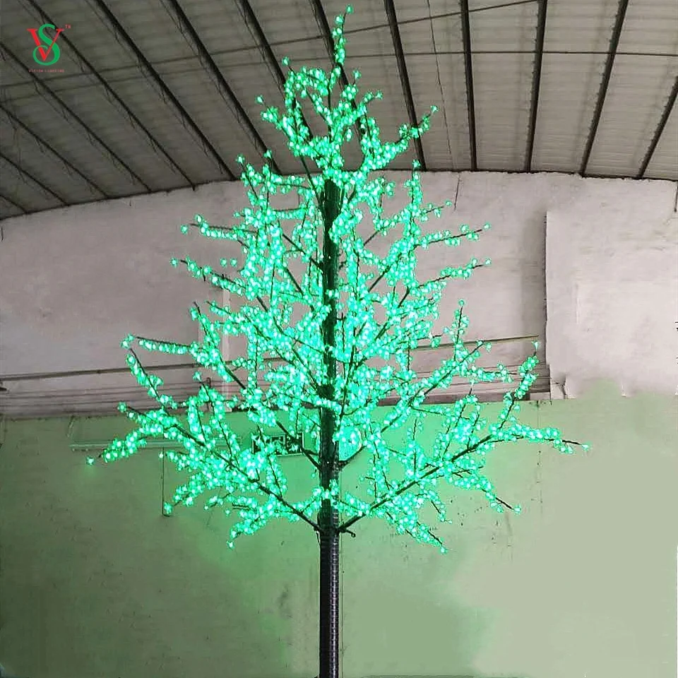 Pink Color LED Artificial Cherry Blossom Tree Light for Party Wedding Stage Decoration