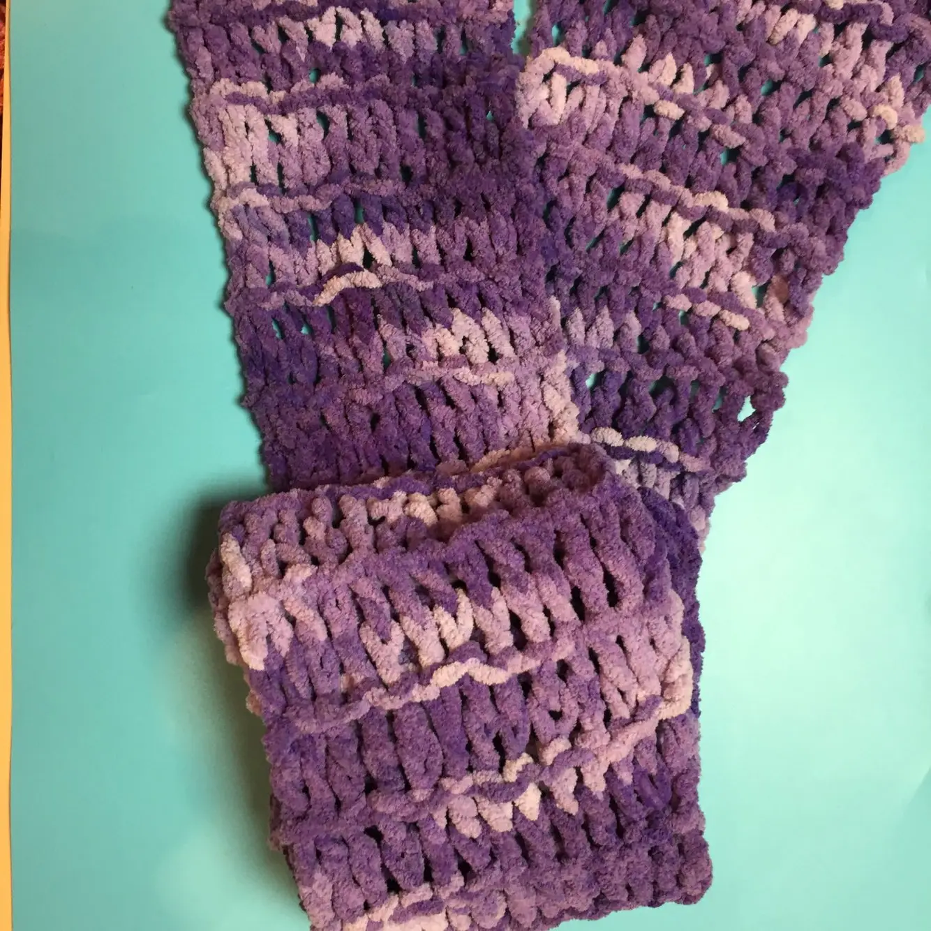 Цветная синель необычная трикотажная пряжа для шарфов и