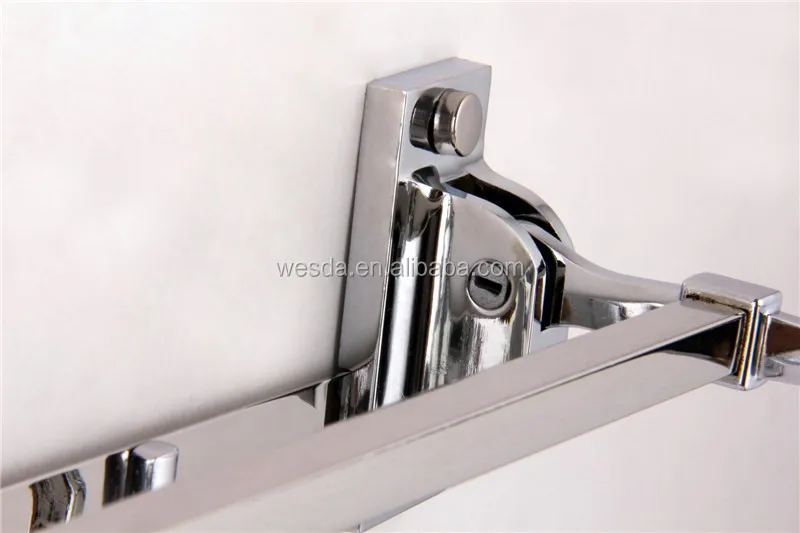 Wesda аксессуары для ванной комнаты Полка для полотенец и одежды из нержавеющей стали и сплава 2029