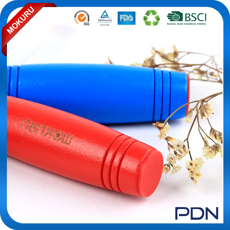 Wood mokuru rollver toy Fidget Stick Kururin Table Top Desk Skill-Based Fidget Spinner Toy