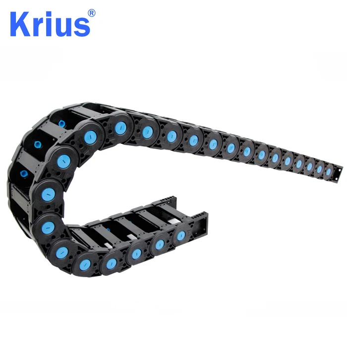 Производство Китай гибкие пластиковые нейлоновые ЧПУ провода шланг звено гусеничной цепи