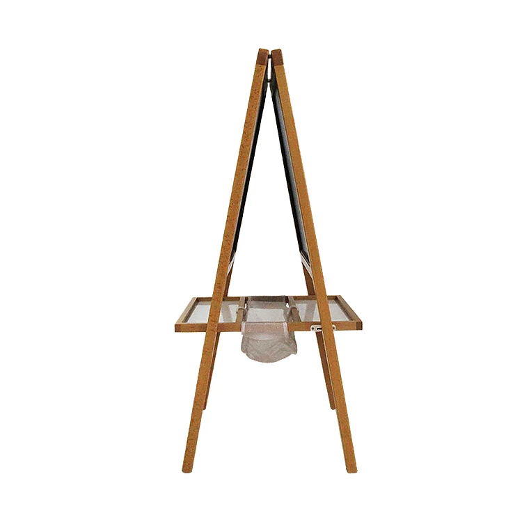 Q001 Children Black Board  Magnetic White Board Double Sided beech easel