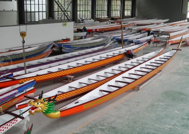 
Dragon Boat made with fiberglass and carbon fiber (12 /22 person) 