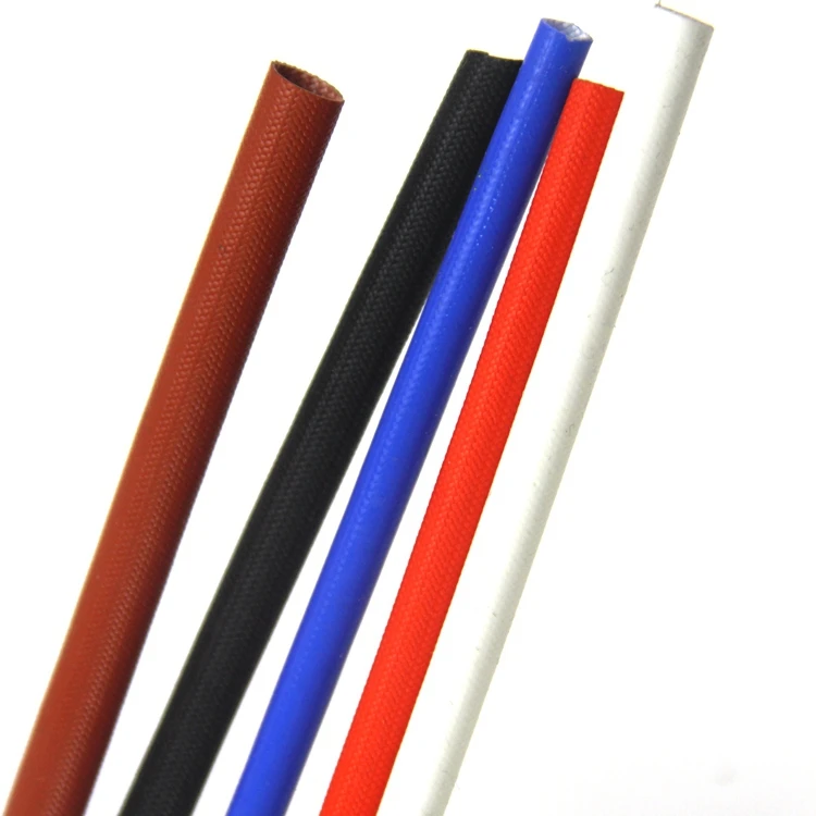 High Quality Insulation Heat Resistant Acrylic Fiberglass Sleeving