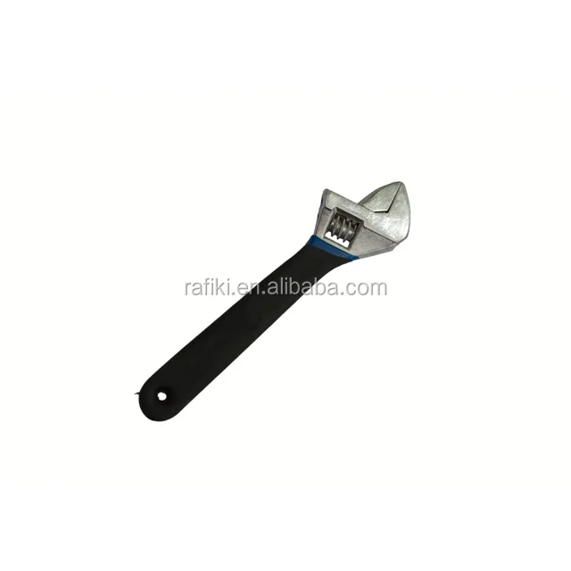 Hand Tools Manufacturer Single Color Dipping Black Treatment Adjustable Wrench