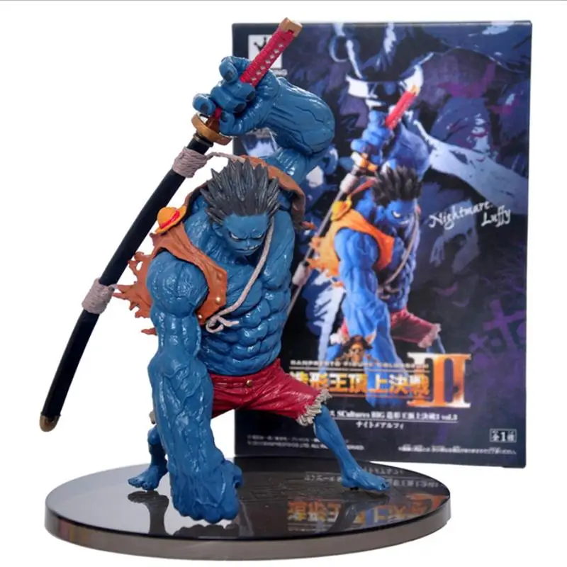 ONE PIECE FIGURE NIGHTMARE MONKEY D LUFFY CARTOON DOLL KIDS TOYS
