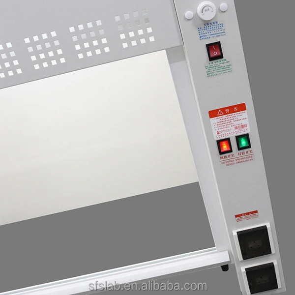 Galvanized Steel Laminar Flow Hood Portable Welding Soldering Fume Extractor