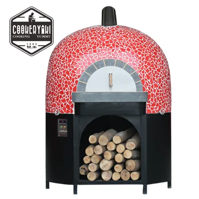 
Gas With Wood Charcoal Pizza Oven Use For Restaurant Home Hotel 