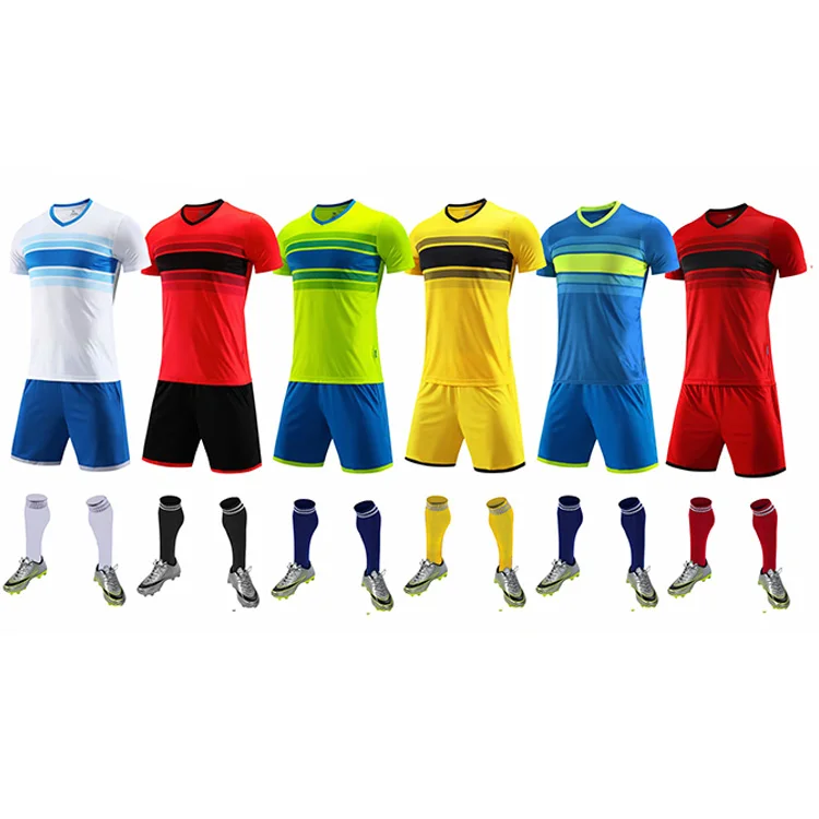 
Silonprince Argentina custom Sublimation Printing blue &white stripe soccer jersey football shirt 