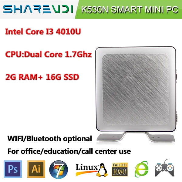 Smart desktop pc core i3 4010U поставляется с 2USB 3.0 6USB 2.0