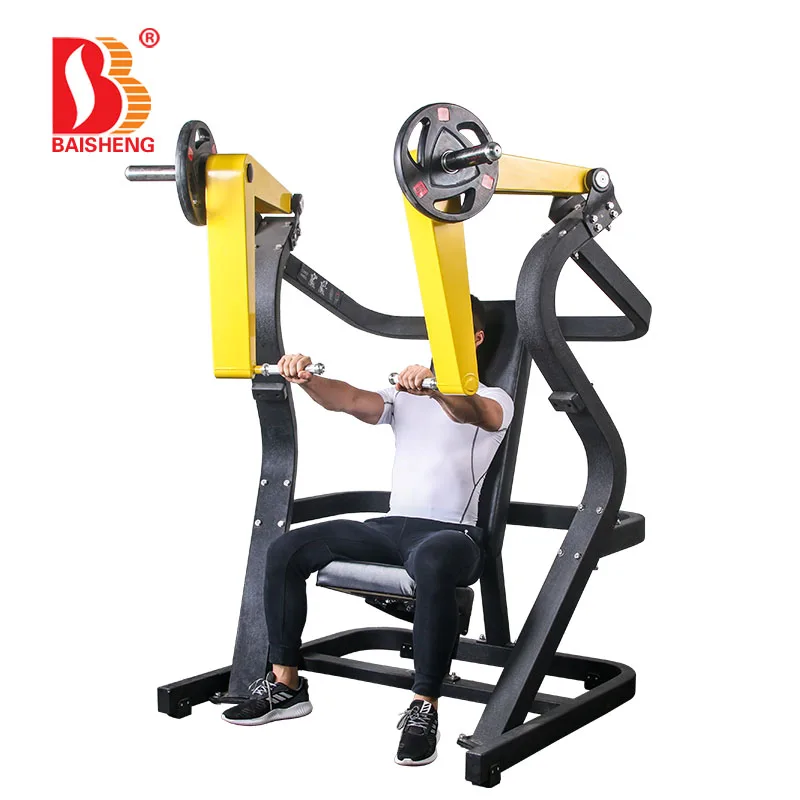 Plate Load Chest Press Gym Equipment Fitness Equipment Sports Machine