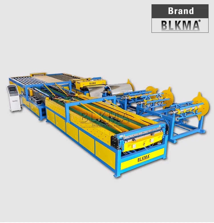 auto hvac square u shape duct line 5 for ventilation