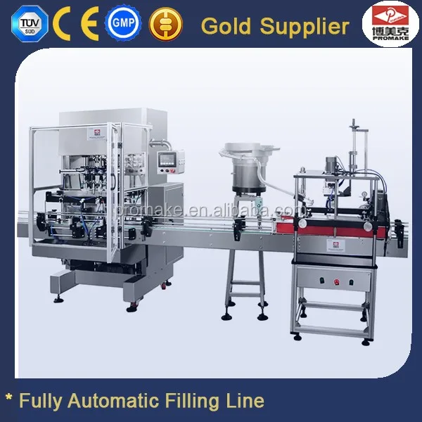 
Guangzhou PMK automatic plastic bottle capping semi automatic bottle washing filling capping machine screw capping machine 