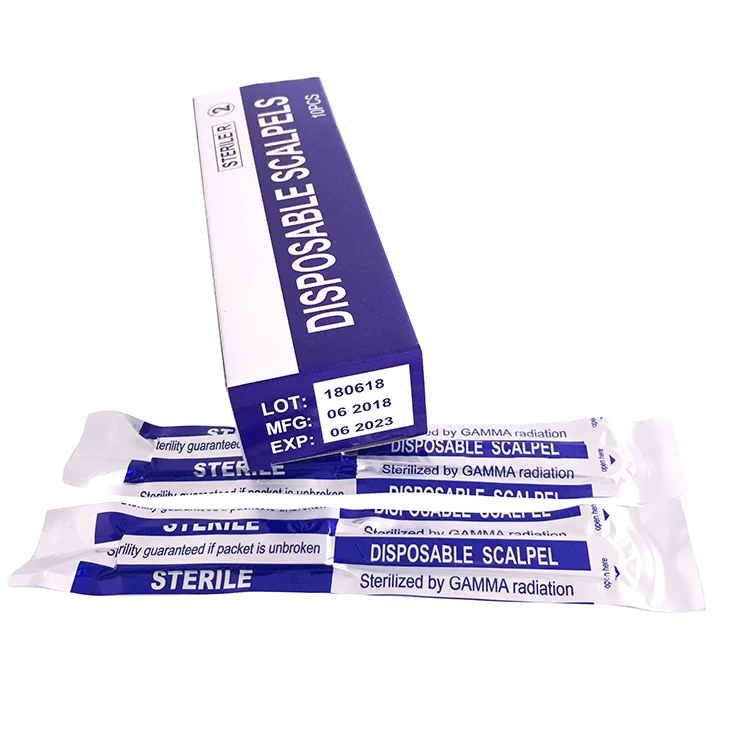 Factory Medical Equipment China Surgical Instrument sizes and uses Scalpel surgical blade With Handle