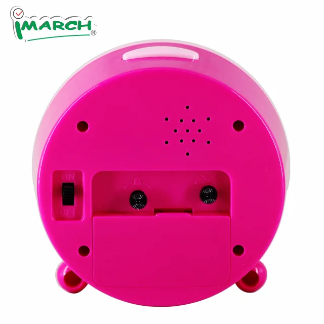 iMSH ML11501 Quartz analog clocks table desk bedside Melody alarm clock wecker despertador customize music analogue alarm clock