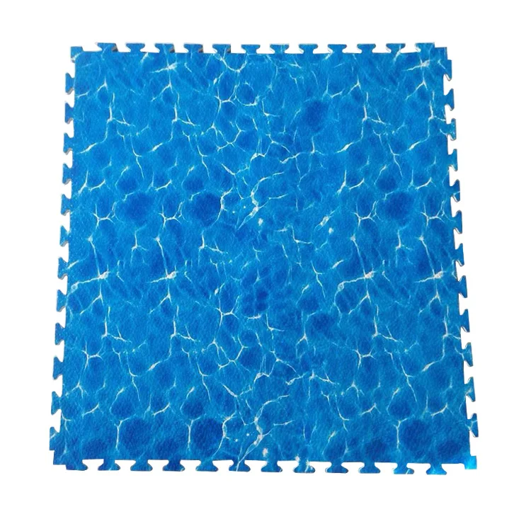 eva floating ocean grass design mat