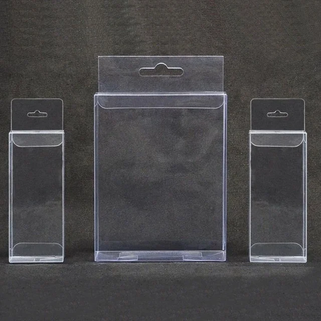 PVC PET  transparents  plastic packaging boxes