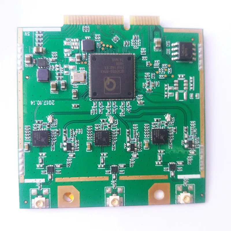 2.4G/5G qca9880 802.11ac openwrt wifi module mini pcie wifi uart module